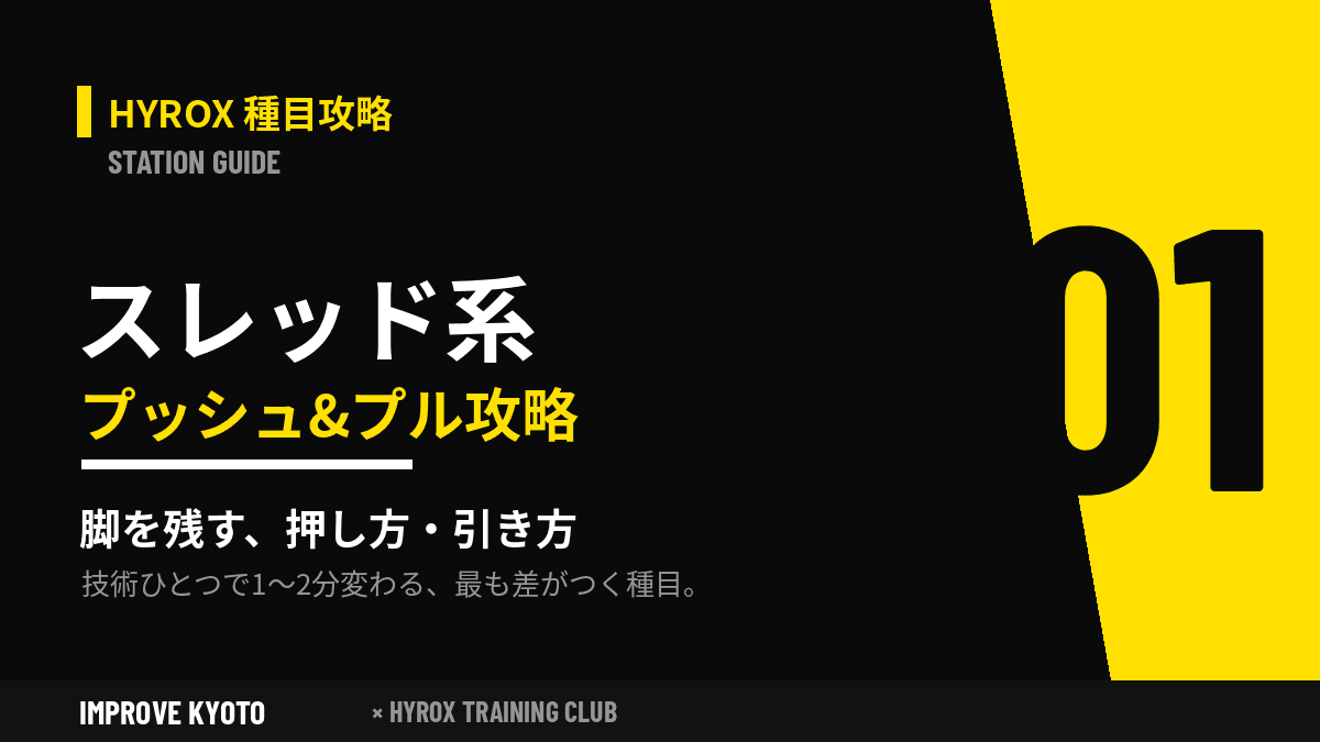 スレッド系|プッシュ&プル攻略|脚を残す押し方・引き方